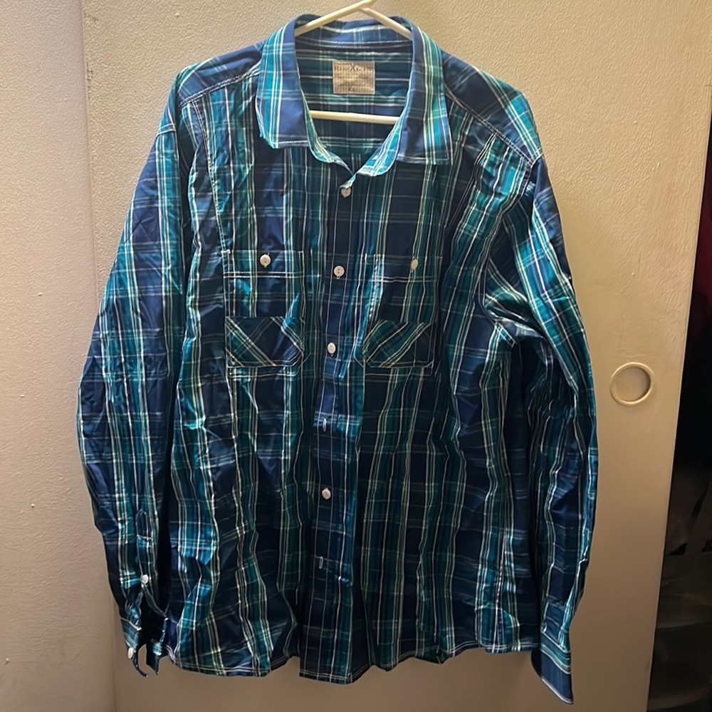 Plaid button up